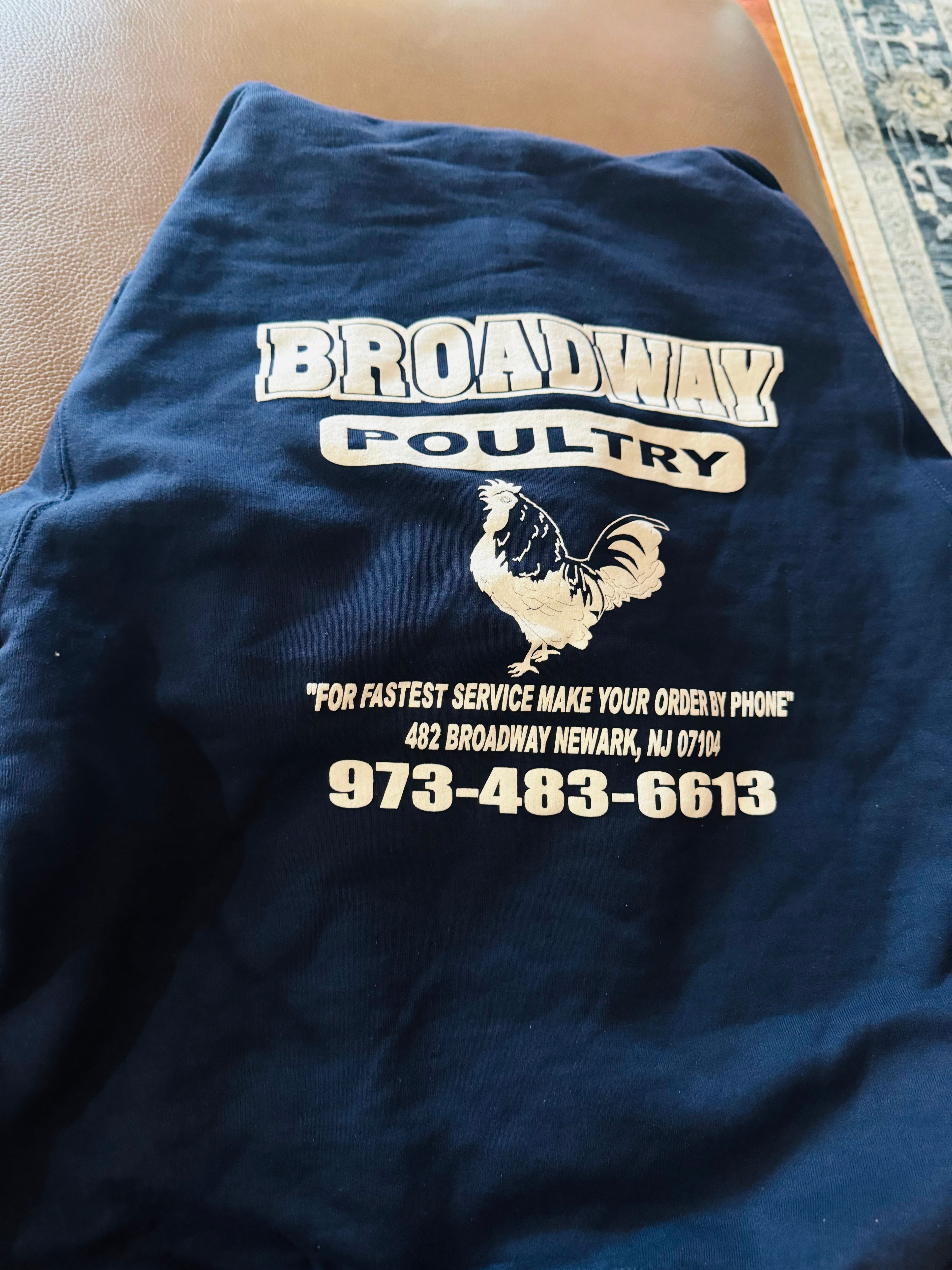 BROADWAY POULTRY HOODIE